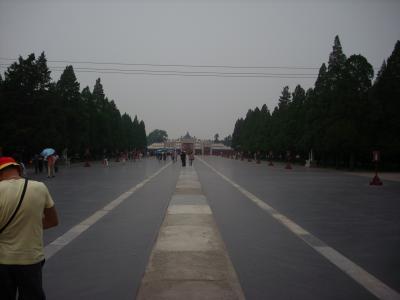 Der Weg zum Himmelspalast.